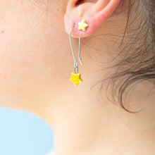 Load image into Gallery viewer, Star : Earrings : Small Kidney Hook Hardware
