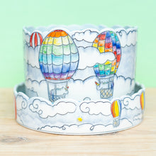 Load image into Gallery viewer, # 5 Unicorn in Hot Air Balloon : Large Planter
