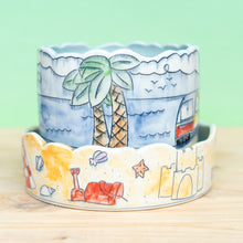 Load image into Gallery viewer, # 9 Beach Camping : Medium Planter
