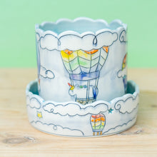 Load image into Gallery viewer, # 14 Unicorn Hot Air Balloon : Small Planter
