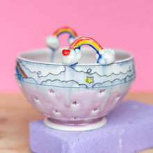 Load image into Gallery viewer, # 17 Unicorn and Rainbow  : Berry Bowl Colander
