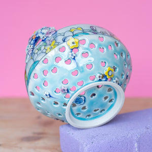 # 20 Unicorn + Flower  : Berry Bowl Colander