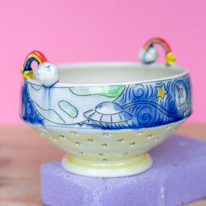 # 22 Unicorn Astronauts in Space  : Berry Bowl Colander