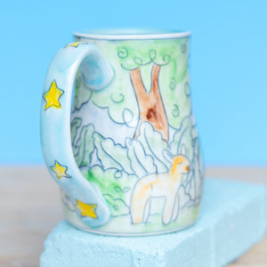 # 25 Woodland Creature : Wide Bottom Stein