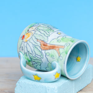 # 25 Woodland Creature : Wide Bottom Stein