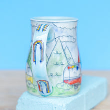 Load image into Gallery viewer, # 27 Airstream Camping : Wide Bottom Stein
