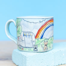 Load image into Gallery viewer, # 35 Airstream Dog Camping : Big Mug
