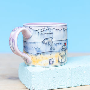# 40 Beach : Medium Mug