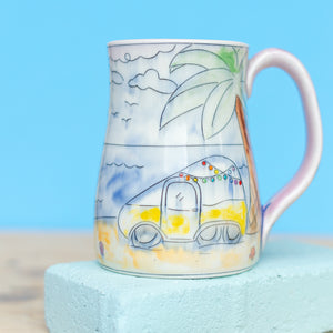 # 29 Airstream Beach Camping : Wide Bottom Stein