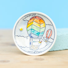 Load image into Gallery viewer, # 53 Unicorn Hot Air Balloon : Ring Dish

