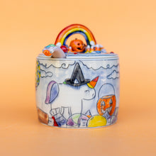 Load image into Gallery viewer, RAFFLE ! # 4 Unicorns Trick or Treating : Sugar Jar

