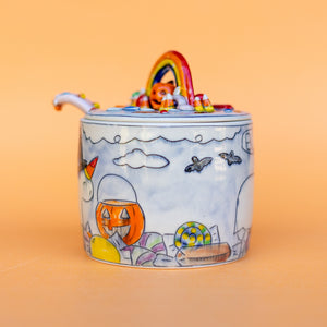 RAFFLE ! # 4 Unicorns Trick or Treating : Sugar Jar