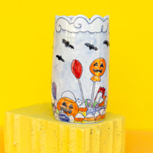 Load image into Gallery viewer, # 9 Unicorn Trick or Treating : Small Vase
