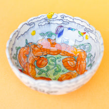 Load image into Gallery viewer, # 13 Unicorn Pumpkin : Small Serving Bowl
