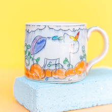 Load image into Gallery viewer, # 32 Unicorn and Pumpkin : Big Mug
