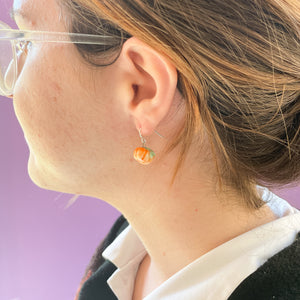# 44 Smallish Pumpkin : Earrings
