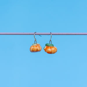 # 42 Biggish Pumpkin : Earrings