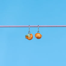 Load image into Gallery viewer, # 44 Smallish Pumpkin : Earrings
