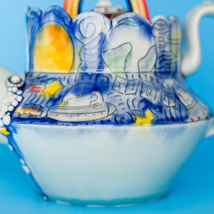 # 3 Unicorn Astronaut : Teapot