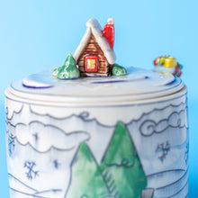 Load image into Gallery viewer, # 11 Winter Cabin : Sugar Jar
