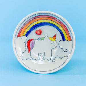 # 61 Unicorn Rainbow : Ring Dish