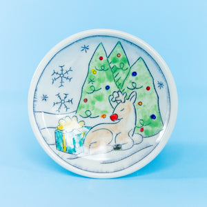 # 66 Rudolph & Gifts : Ring Dish
