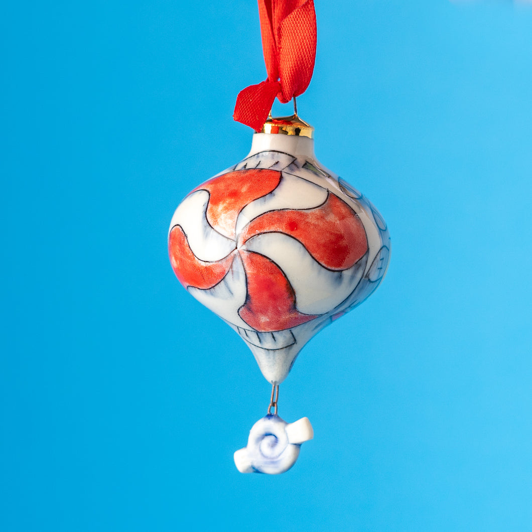 # 71 Candyland : Medium bulb Ornament