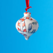 Load image into Gallery viewer, # 72 Unicorn Candyland : Medium bulb Ornament
