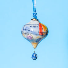 Load image into Gallery viewer, # 79 Beach : Medium bulb Ornament
