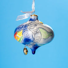 Load image into Gallery viewer, # 89 I love you to the moon - outer space : Large Bulb Ornament
