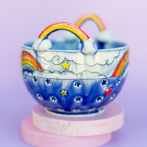 # 16 Unicorn & Rainbow  : Berry Bowl