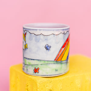 # 61 Unicorn Butterfly : Kids Cup