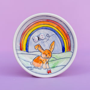 # 65 Bunny n Butterfly : Ring Dish