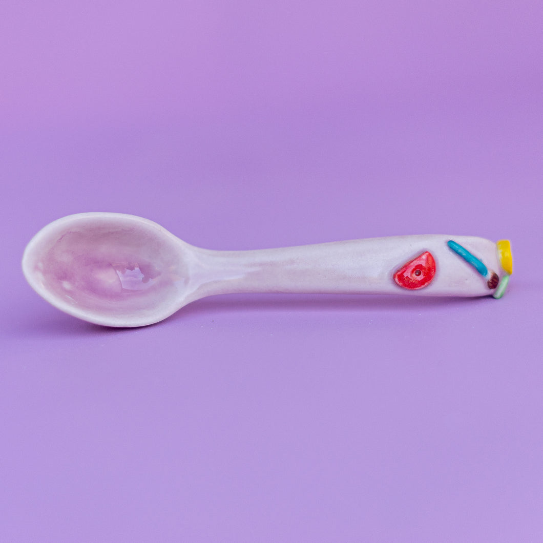 # 73 Pottery Tool : Teaspoon spoon