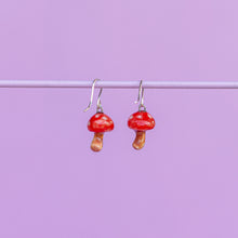 Load image into Gallery viewer, # 79 Mushroom : Earrings

