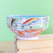 Load image into Gallery viewer, # 15 Bear n Honeybee Woodland Creature : Soup Bowl
