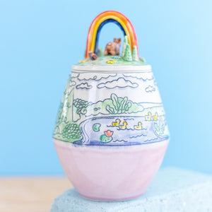 # 2 Woodland Creatures : Jar