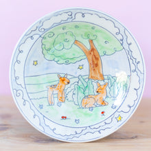 Load image into Gallery viewer, # 27 Baby Deer Woodland Creature : Side Plate
