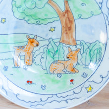 Load image into Gallery viewer, # 27 Baby Deer Woodland Creature : Side Plate

