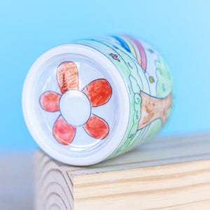 # 29 Honeybee n Rainbow : Kids Cup