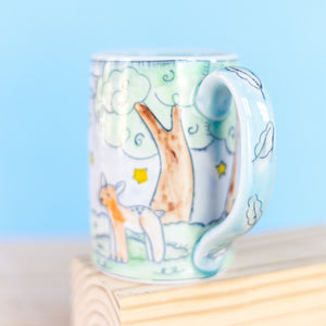# 34 Baby Deer Woodland Creature : Stein Mug