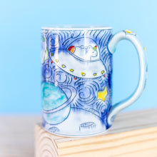 Load image into Gallery viewer, # 35 Unicorn Astronaut in Space : Stein Mug
