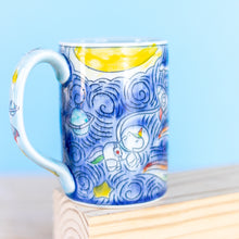 Load image into Gallery viewer, # 35 Unicorn Astronaut in Space : Stein Mug
