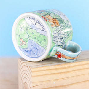 # 43 Bear Waterfall Woodland Creature : Big Mug