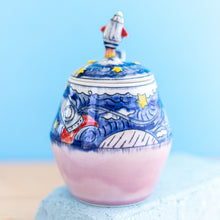 Load image into Gallery viewer, # 3 Unicorn Astronaut in Space : Sugar Jar
