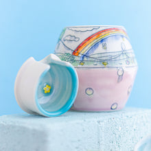 Load image into Gallery viewer, # 4 Honeybee n Rainbow : Sugar Jar
