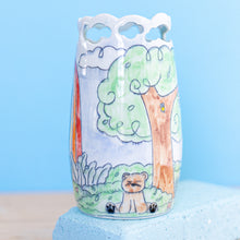 Load image into Gallery viewer, # 6 Bear n Honeybee : Cutout Vase
